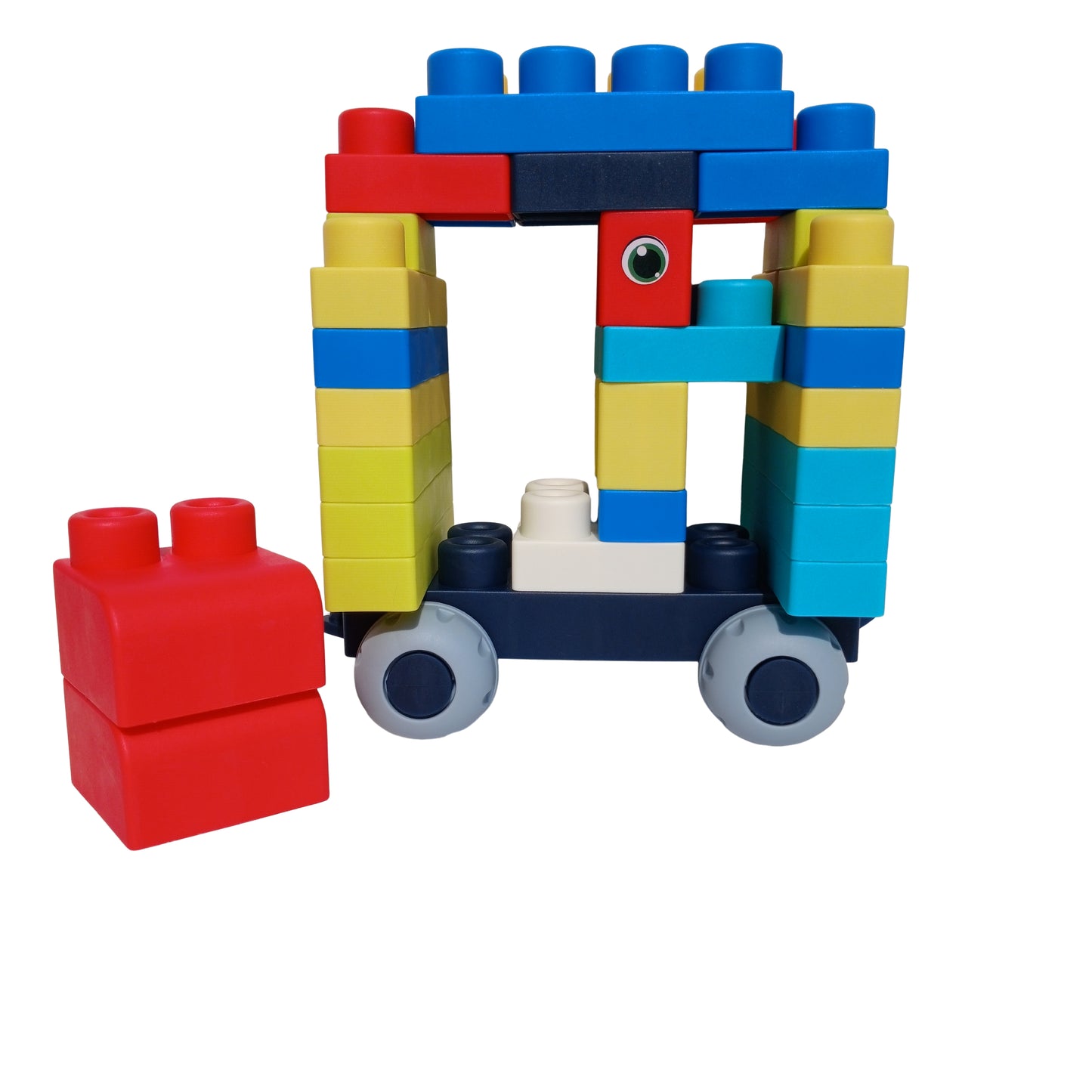 Construction Building Blocks Soft Silicone Bricks Set 🧩 | Kids Educational Toy 40 Pcs & 72 Pcs