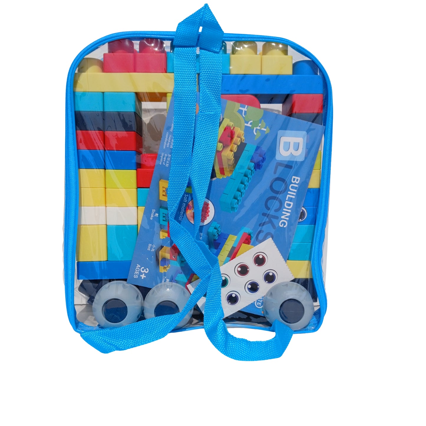 Construction Building Blocks Soft Silicone Bricks Set 🧩 | Kids Educational Toy 40 Pcs & 72 Pcs