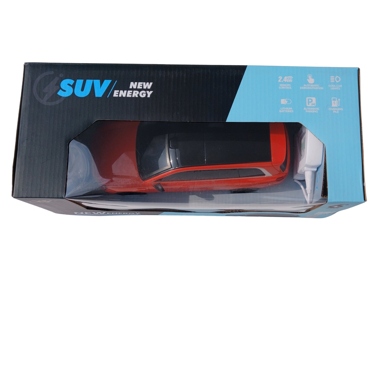 RC Electric SUV Car for Kids with DC Charging & Automatic Parking | Remote Control Toy Car (Ages 6+)