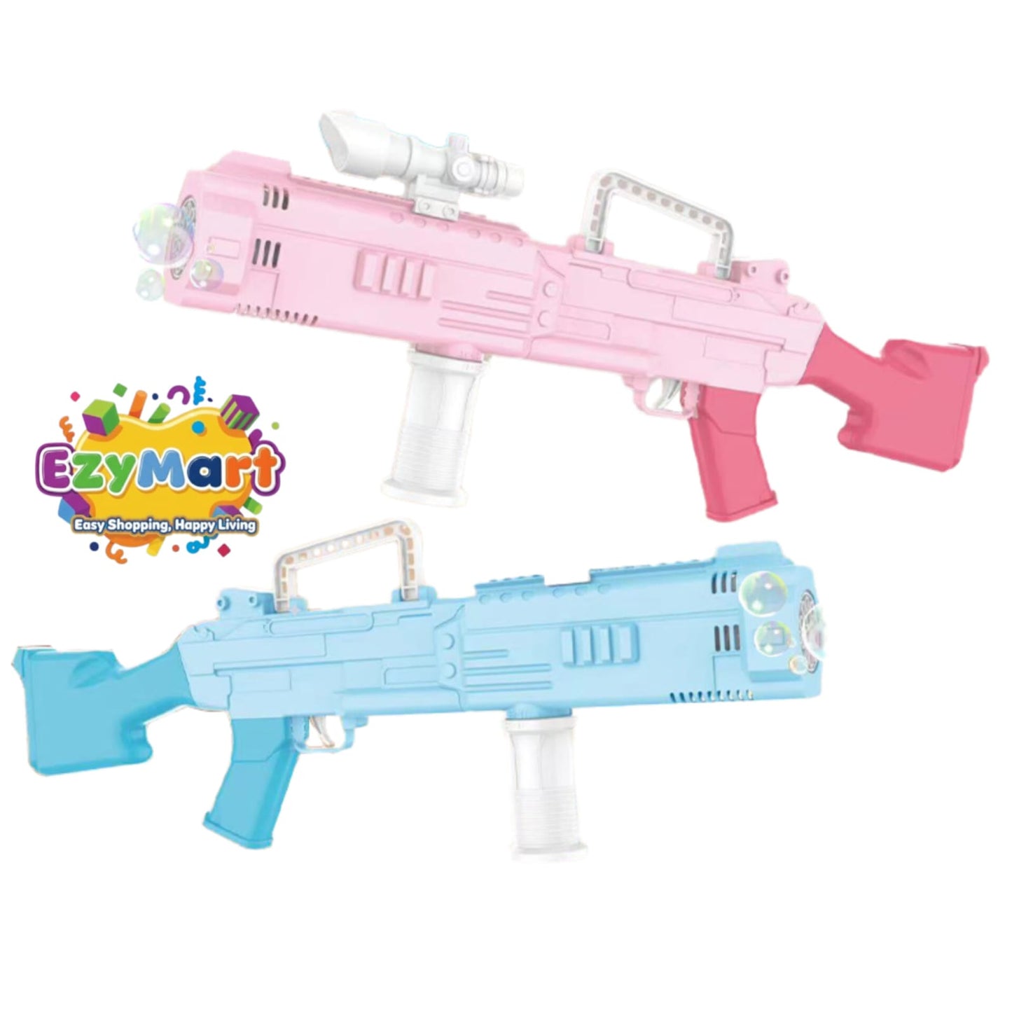 Rocket-Electric Light-Up Bubble Gun Kids' Perfect Summer Outdoor Birthday Gift Plastic Bubble Machine on Children's Day