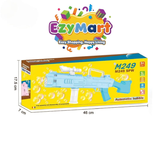 Rocket-Electric Light-Up Bubble Gun Kids' Perfect Summer Outdoor Birthday Gift Plastic Bubble Machine on Children's Day