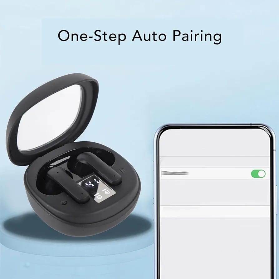 Premium Wireless Bluetooth Earbuds 🎧 | Deep Bass Woofer Sound 🔊 | Crystal Clear Mic 🎙️ | Hi-Fi Stereo | Touch Control | Long Battery Life