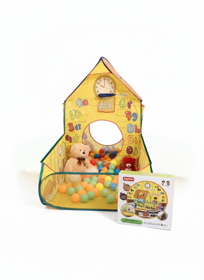 Pop-Up Kids Tent House | Indoor & Outdoor Play Tent for Kids | Foldable Children Play House