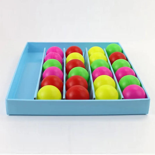 🧠🎨Color Ball Challenge – Montessori Color Sorting & Counting Toy for Kids (Ages 3+)