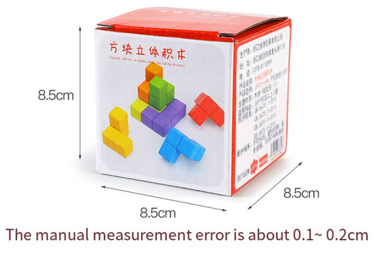 🧩🪵 Wooden Blocks 3D Mind Game Toy