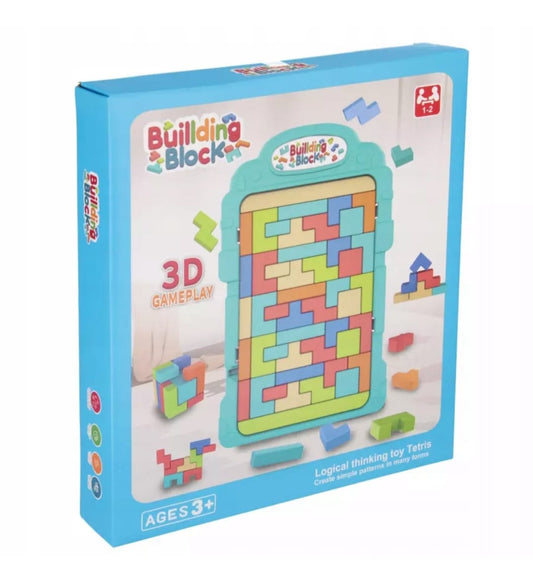 🧠✨3D Building Block | Educational Toy |  Mind Game Toy