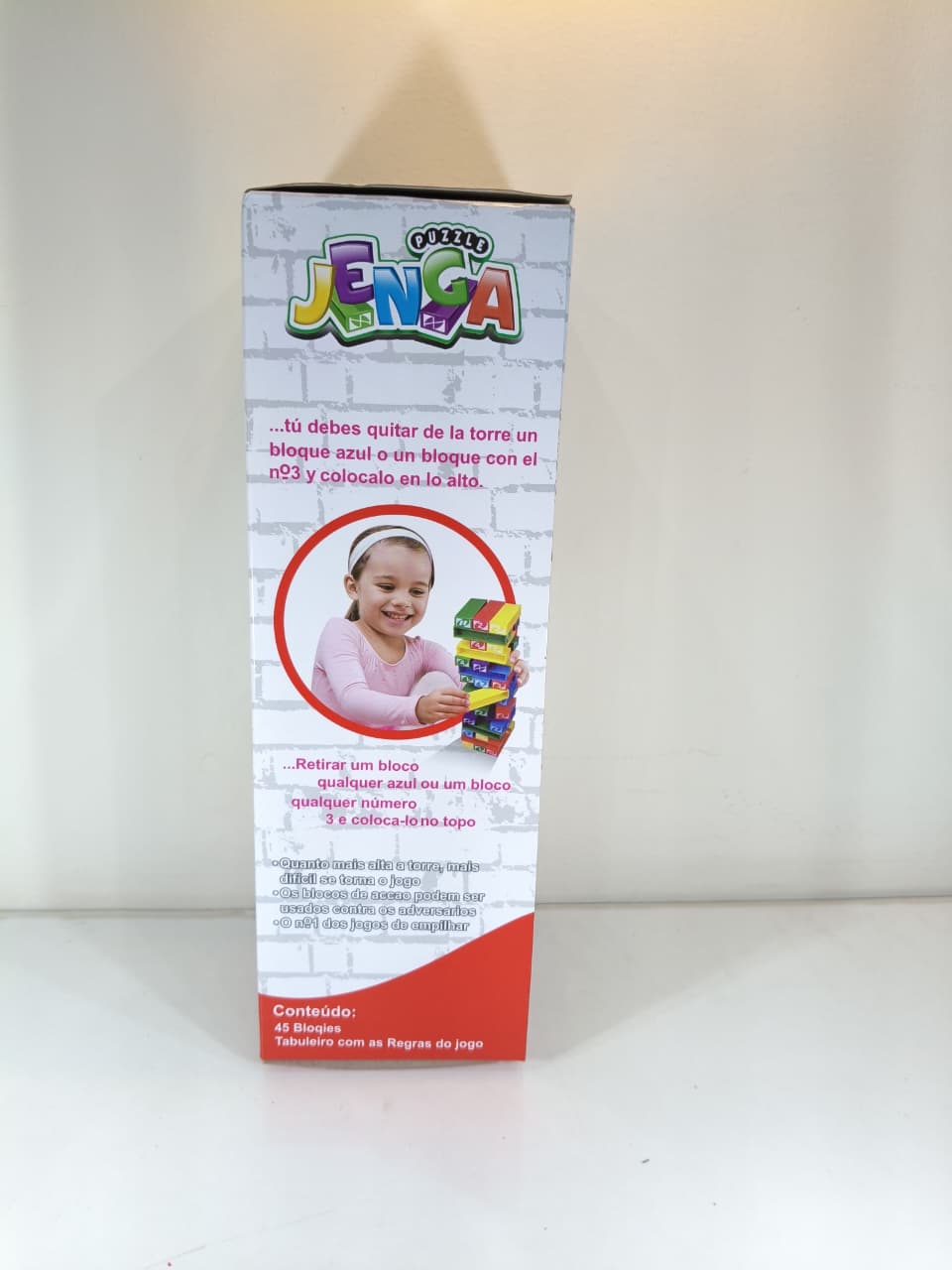 UNO Stacko Jenga Balance Game for Kids & Family