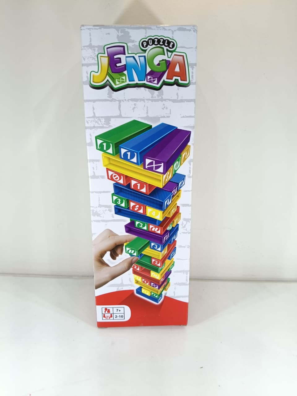 UNO Stacko Jenga Balance Game for Kids & Family