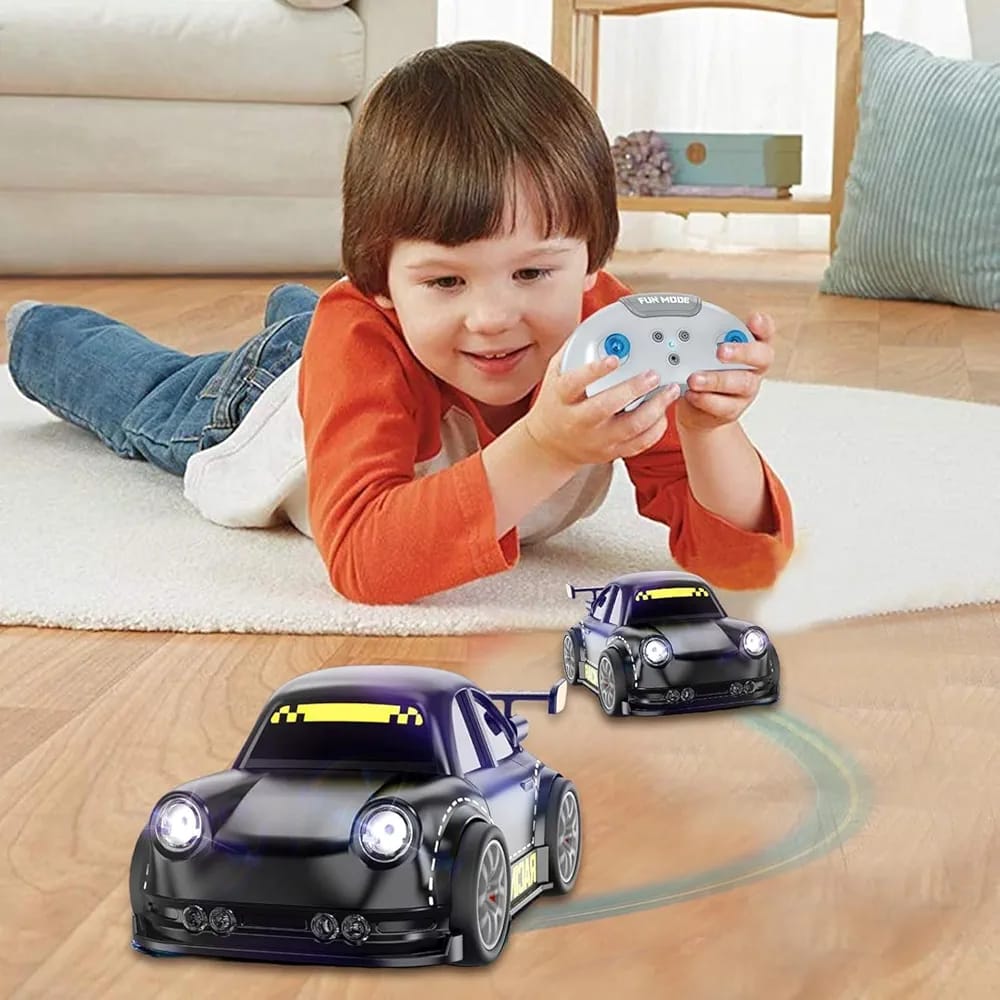 🚗 Mini Drift RC Car 2.4GHz , Remote & Induction Control , LED Lights , Rechargeable  ,  Kids Racing Toy