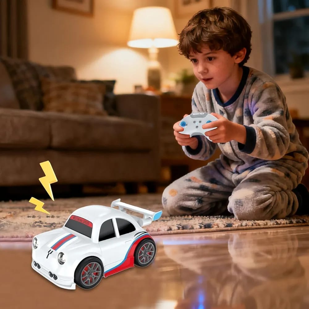 🚗 Mini Drift RC Car 2.4GHz , Remote & Induction Control , LED Lights , Rechargeable  ,  Kids Racing Toy