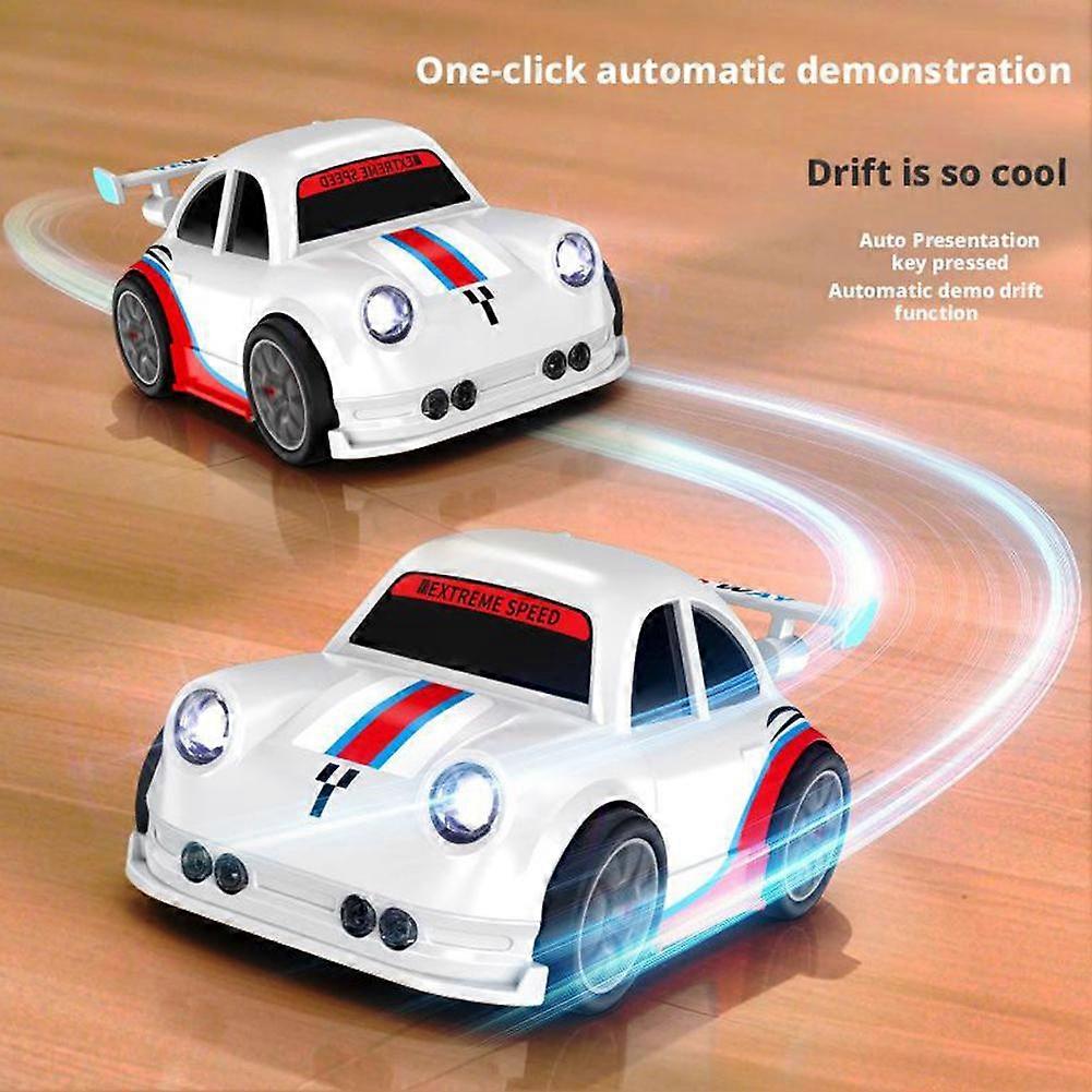 🚗 Mini Drift RC Car 2.4GHz , Remote & Induction Control , LED Lights , Rechargeable  ,  Kids Racing Toy