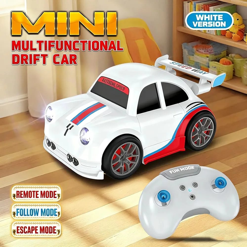 Remote and induction controlled toy car